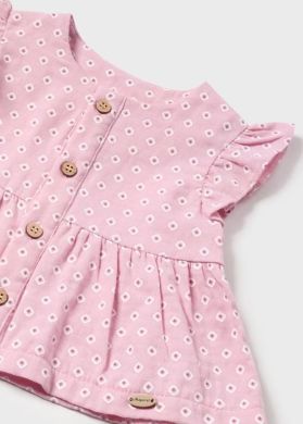 Комплект сукня короткий рукав з шортами 2C, р.62 Рожевий Mayoral 1202