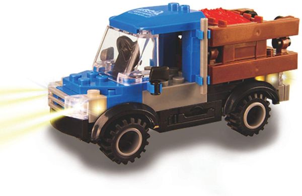 Конструктор электронный STAX Farm Truck синий LS-30804