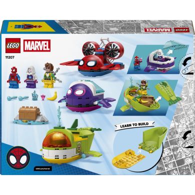 Конструктор LEGO Spidey Павук: Підводні транспортні засоби 11207