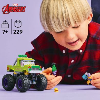Конструктор Вантажівка Халка проти Таноса LEGO Super Heroes 76312