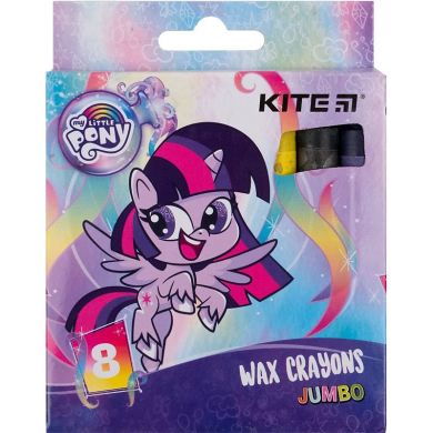 Крейда воскова Jumbo, 8 кольорів My Little Pony
