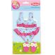 Купальник зі шльопанцями для ляльки Фламінго, на іграшку висотою 28-35 см Heless 199
