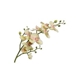 Цветок искусственный Ветвь Орхидеи (фалеенопсис) GRN LT 89 см Silk-ka 140018