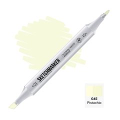 Маркер спиртовой двухсторонний Sketchmarker Pistachio SM-G045