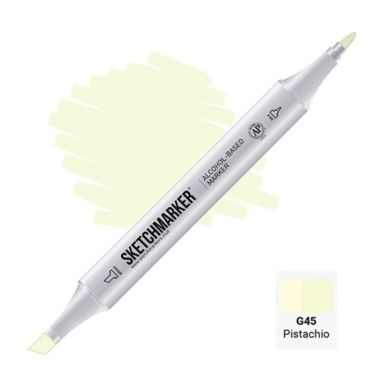 Маркер спиртовий двосторонній Sketchmarker Pistachio SM-G045