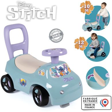 Машина для катання малюка Стіч, 54х27х40 см, 10 мic.+ SMOBY TOYS 7600720552