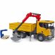 Машинка игрушечная Автомобиль Scania Super 560R с краном-манипулятором и аксессуарами Bruder 03551