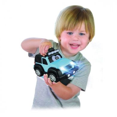 Машинка игрушечная BB Junior Jeep Wrangler голубая 16-81202, Голубой