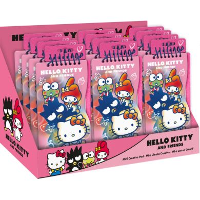 МІНІ-креативний блокнот HELLO KITTY Kids Licensing HK50143