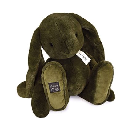 Мягкая игрушка DouDou Зайка LE LAPIN 50 см хаки HO3253
