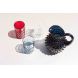 Набір 2шт стаканів Blue Smoke Hobnail 200мл, синій димч. KLIMCHI 21013/200-334/27/2