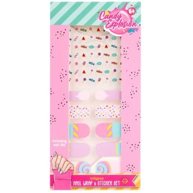 Набір для декорування нігтів 2 в 1 CREATE IT! Candy 848010