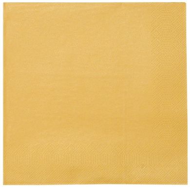 Одноразові серветки золотого кольору серії Luxe Talking Tables LUXE-NAPKIN-GLD