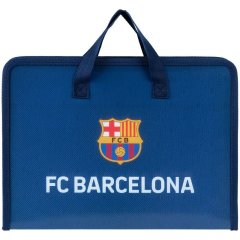Папка-портфель на блискавці, 1 відділення, A4, FC Barcelona BC25-202
