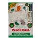 Пенал-розмальовка Джунглі з фломастерами Crayola 15764-A