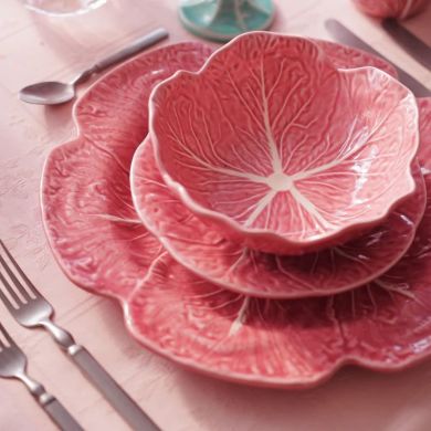 Піала для салату Cabbage рожев Bordallo Pinheiro 500 ml 65032688