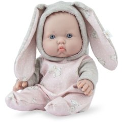 Пупс Marina & Pau BUNNY в костюмі рожевого кролика, 28 см 326