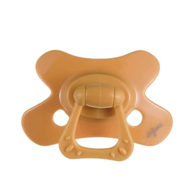 Пустушка силіконова Difrax Dental 18+ місяців, Honey 342 Honey, Жовтий