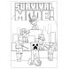 Раскраска А4 YES Minecraft, 12 стр. 742915