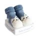 Носки DouDou NEWBORN носочки-зверюшки, 0-6мес, в коробке, DC3706 DC3706