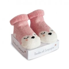 Носки DouDou NEWBORN носочки-зверюшки, 0-6мес, в коробке, DC3706 DC3706