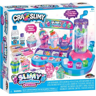 Слайм Cra-Z-Art Slimy Creations Studio, набір 40од 60170CRA