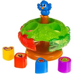 Сортер-дзига 0752-NL WinFun заводна, 4 фігурки, музика, світло, батарейки, кор.