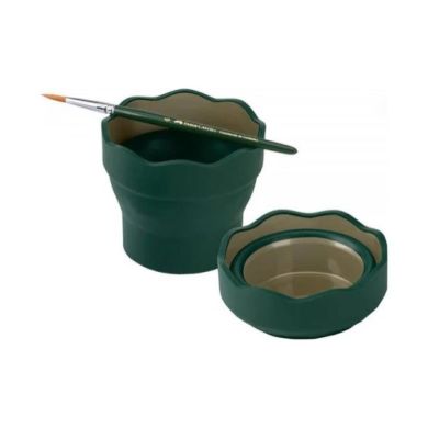 Стаканчик для води Faber Castell CLIC&GO зелений 23887