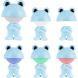 Світильник-нічник LED з акумулятором Dreamy Froggy, блакитний K25-315-3-3, Блакитний