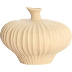 Ваза декоративна 23x22,5x18 см NEVANO матовий персиковий Light&Living 5786190