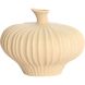 Ваза декоративная 23x22,5x18 см NEVANO матовый персиковый Light&Living 5786190