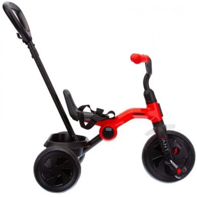 Велосипед складаний триколісний дитячий із батьківською ручкою Ant+ Red Qplay T190-2Ant+Red