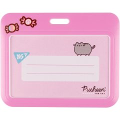 Бейдж без стрічки горизонтальний Yes Pusheen, слайдер 940323
