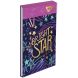 Блокнот для записів А7+/50 клей, софт-тач+фольга золото YES ETTA VEE COSMOS 151645