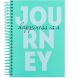 Блокнот на спіралі тверда обкладинка, А5, 120 аркушів, клітинка, Journey 8464-3-A