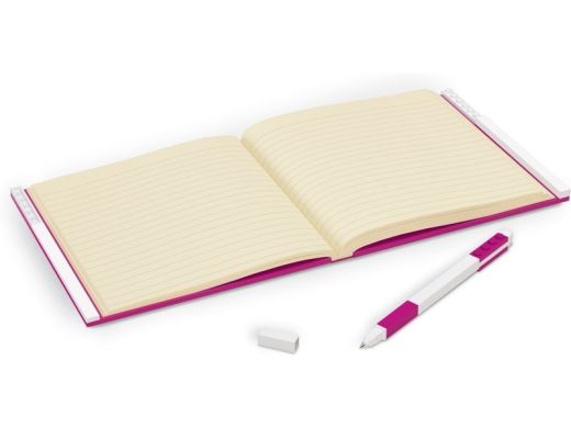 Блокнот с ручкой LEGO Stationery Deluxe фиолетовый 4003064-52438