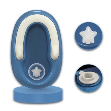 Дитячий горщик-біде Babyhood синій BH-130PB, Синій