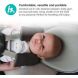 Эргономичный подголовник Bbluv Pil&ouml; Подушечка для новорожденного серая B0120, 23 x 21