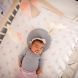 Эргономичный подголовник Bbluv Pil&ouml; Подушечка для новорожденного серая B0120, 23 x 21