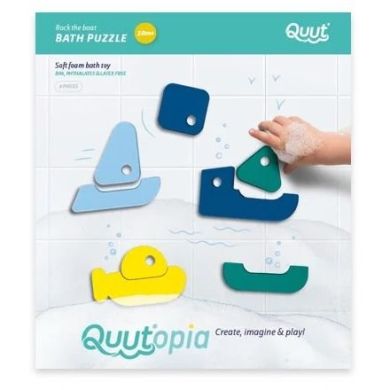 Игрушка для ванной Quut Пазл-головоломка Лодки 171737