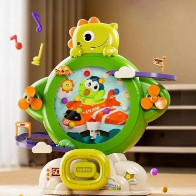 Трек для малюків Catching Ball Machine зі звуком і підсвічуванням Dinosaur XIE SHENG TOYS G251A