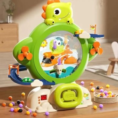Трек для малюків Catching Ball Machine зі звуком і підсвічуванням Dinosaur XIE SHENG TOYS G251A