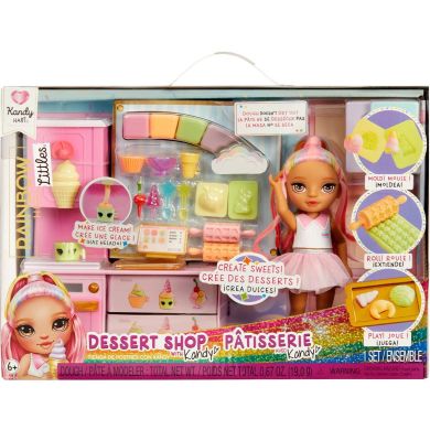 Ігровий набір з лялькою RAINBOW HIGH серії Littles КОНДИТЕРСЬКА КЕНДІ (з аксес.) 522058