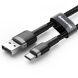 Кабель Baseus Cafule USB to Type-C 2A 2m CATKLF-CG1 серо-чер 948102