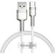 Кабель Baseus USB to Type-C 66W 1m CAKF000102 білий