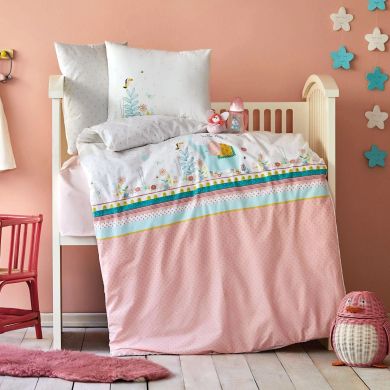Комплект постельного белья детский Teeny Powder Karaca Home 200.16.01.0179, детский