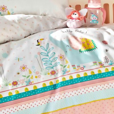 Комплект постельного белья детский Teeny Powder Karaca Home 200.16.01.0179, детский