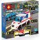 Конструктор электронный STAX Ambulance белый LS-30806