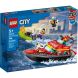 Конструктор LEGO City Човен пожежної бригади 144 деталей 60373