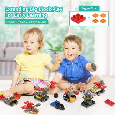 Конструктор Makerzoid Big Building Blocks-Mechanical Engineering Team MKZ-OBK-MET